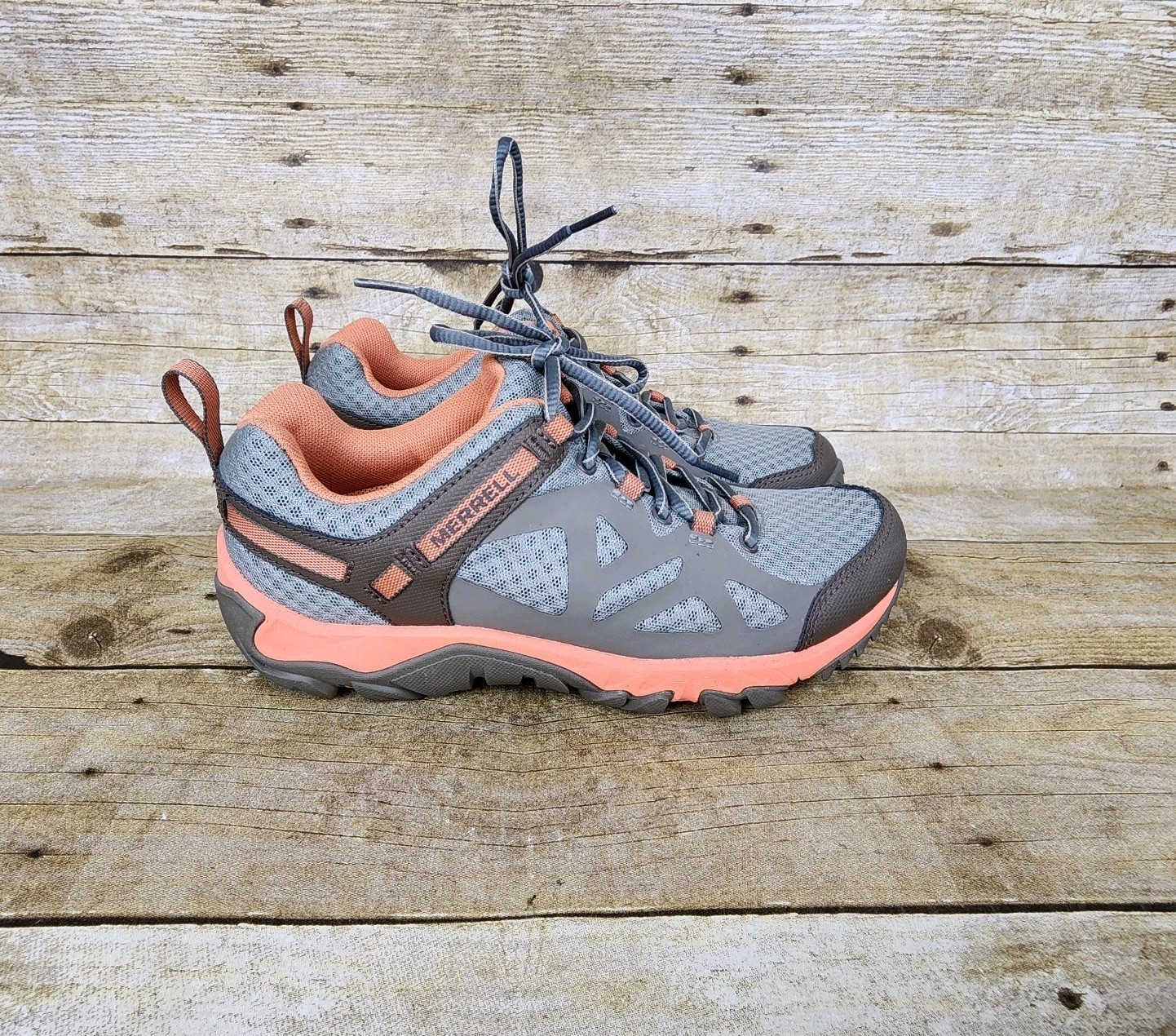 Merrell Outright Edge scarpe da trekking donna 7 brindle melone sneaker passeggio outdoor