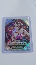 2020-21 Panini Prizm - Fireworks Jimmy Butler #16 Mojo Prizm /25