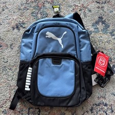 PUMA Evercat Contender 3.0 Backpack Padded Shoulder Straps Blue AQUA NWT