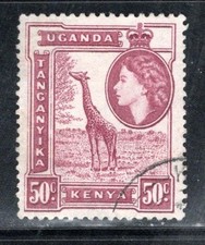 BRITISH KUT KENYA UGANDA TANGANYIKA  STAMPS  USED  LOT 187BW