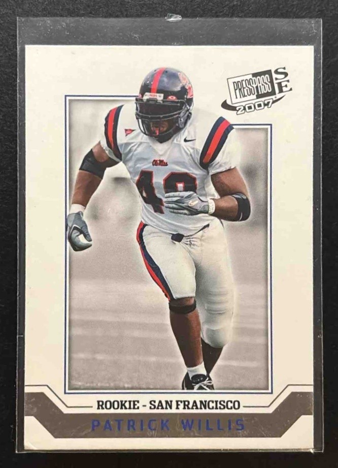 2007 Press Pass SE Patrick Willis #2 Rebels