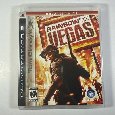 Rainbow Six Vegas Sony PS3 PlayStation 3 CIB ++ Manual Excellent Condition