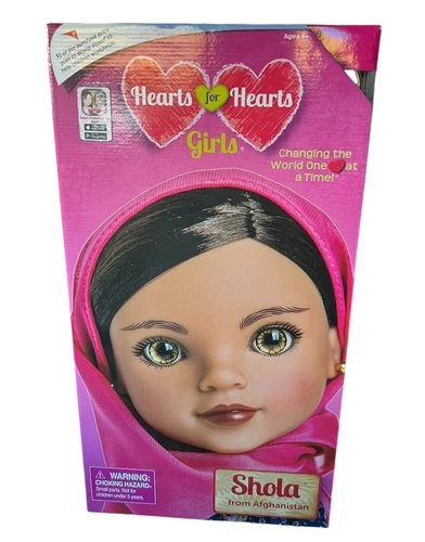 Hearts For Hearts Girls Shola From Afghanistan Doll- rare New