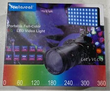 Fantaseal Portable Full Color RGB LED Video Light