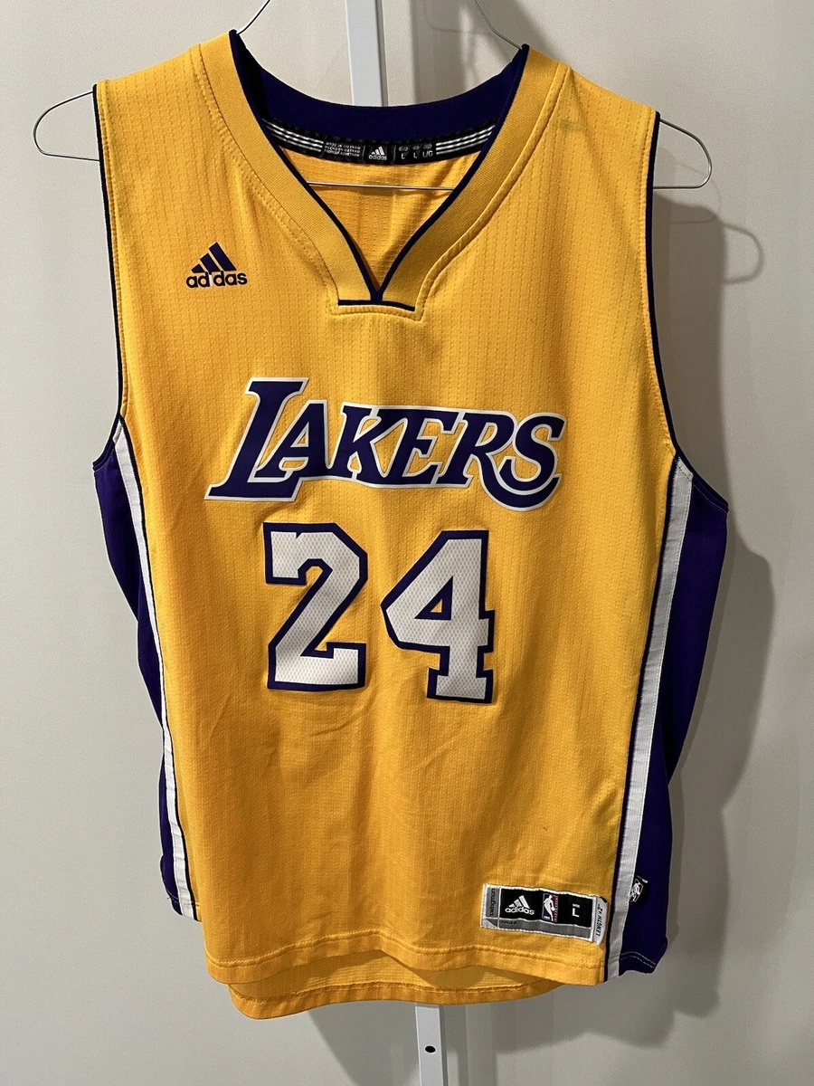 Men's Los Angeles Lakers Kobe Bryant adidas Purple Player Swingman