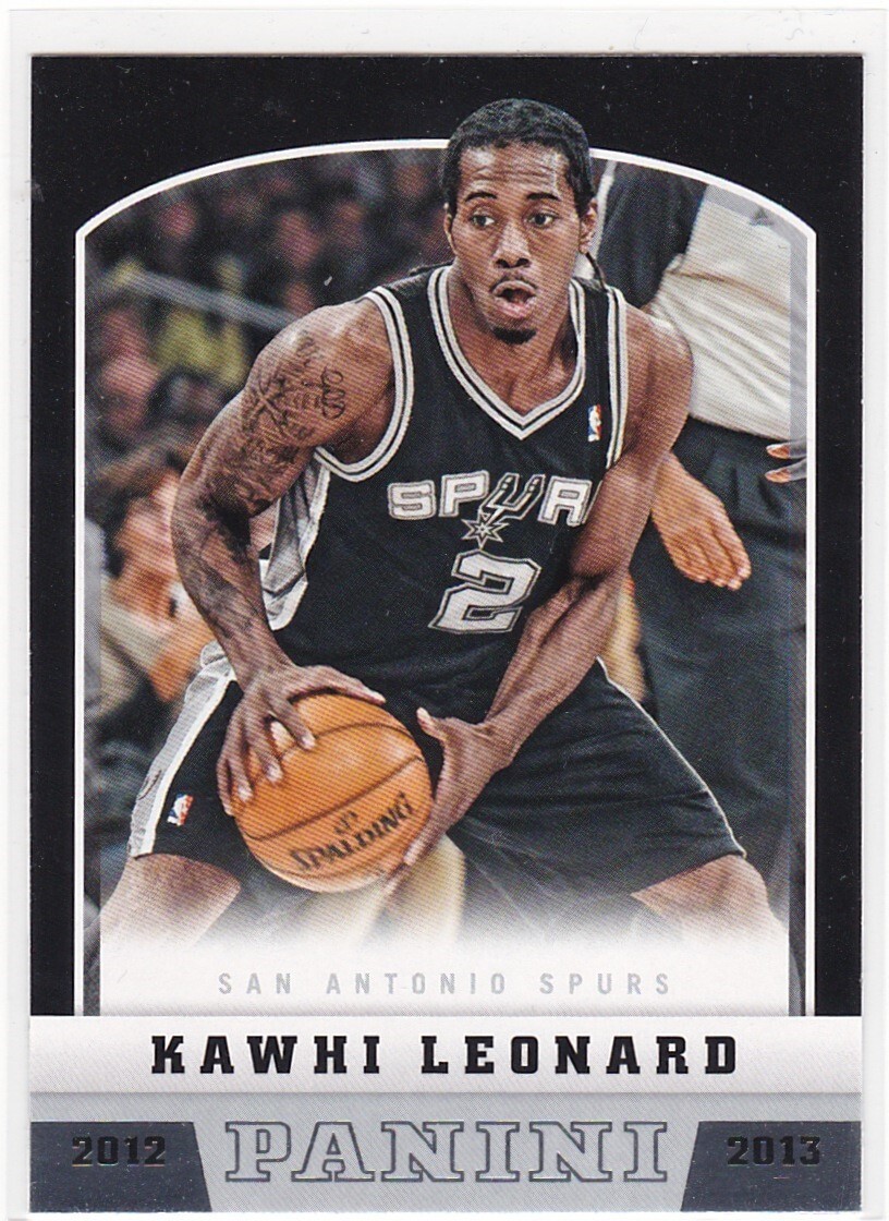 2012-13 Panini Basketball Kawhi Leonard #216 Rookie Card San Antonio Spurs