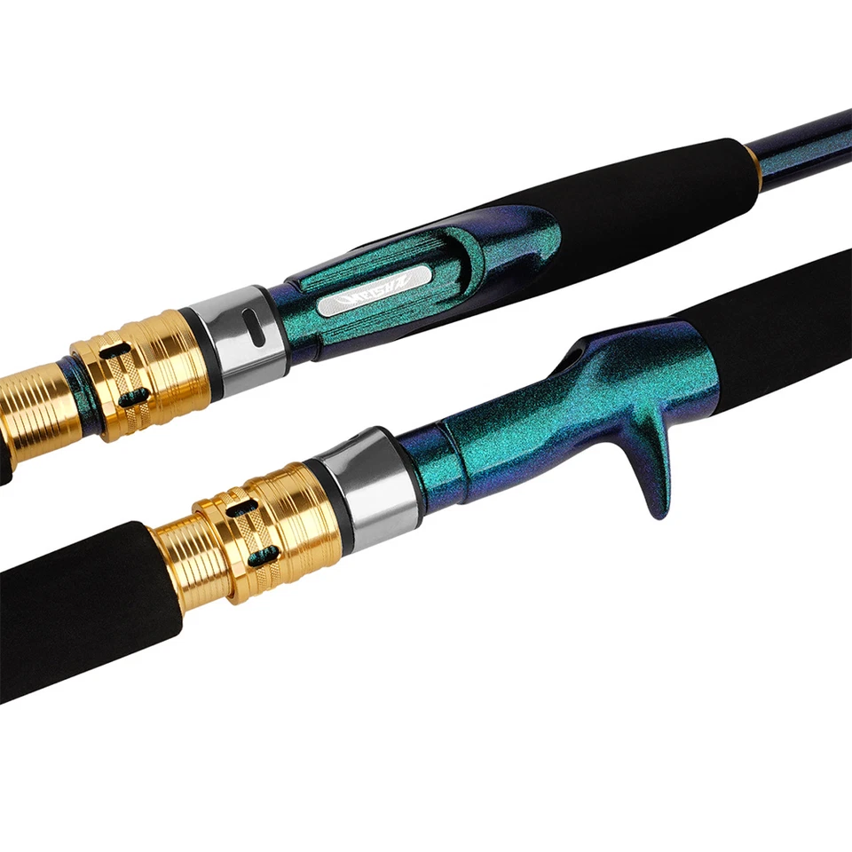 HAIBAO Seawater Boat Rod 5ft-7ft 10-25lb Spinning Casting Rod Carbon Solid Tips - Image 2 of 4