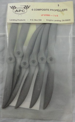 APC Composite 7x5 Sport RC Flugzeug Propeller APCLP07050 (6 Stück)