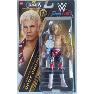 Cody Rhodes WWE Mattel Basic Main Event Champions Series 4 Figure