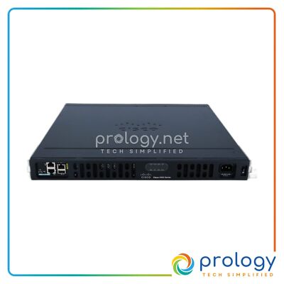 Cisco ISR4331-VSEC/K9 Intergrated Roputer Bundle w/ UC SEC License PVDM4-32