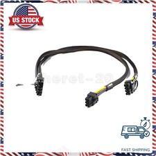 10Pin to 8Pin 6Pin PCIE GPU Power Cable HP DL580 DL585 DL980 G7 Power 631660