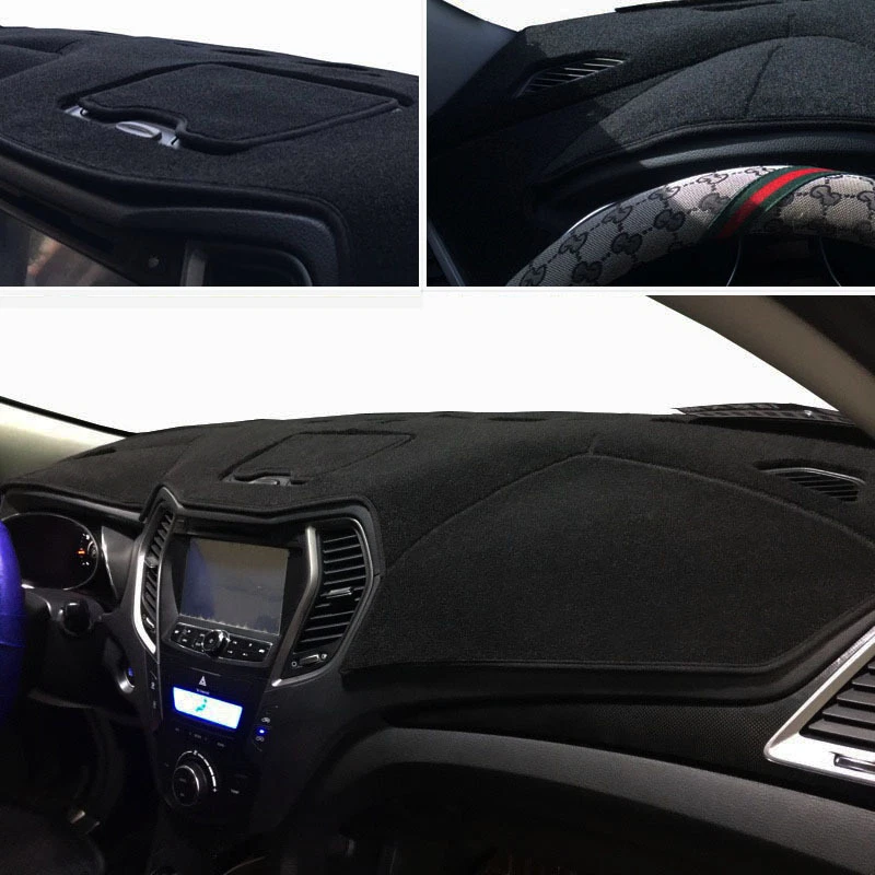 Alfombrilla deportiva para tablero de instrumentos Hyundai Santa Fe 2016 2017 2018 Foto 2 de 4