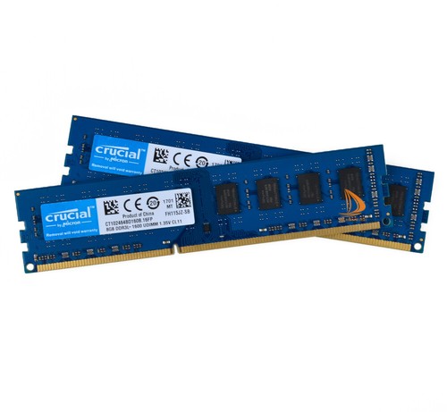 Crucial 4X 8GB 2RX8 PC3L-12800U DDR3 1600MHz Memory RAM DIMM Blue Low Density 16 - Picture 9 of 12