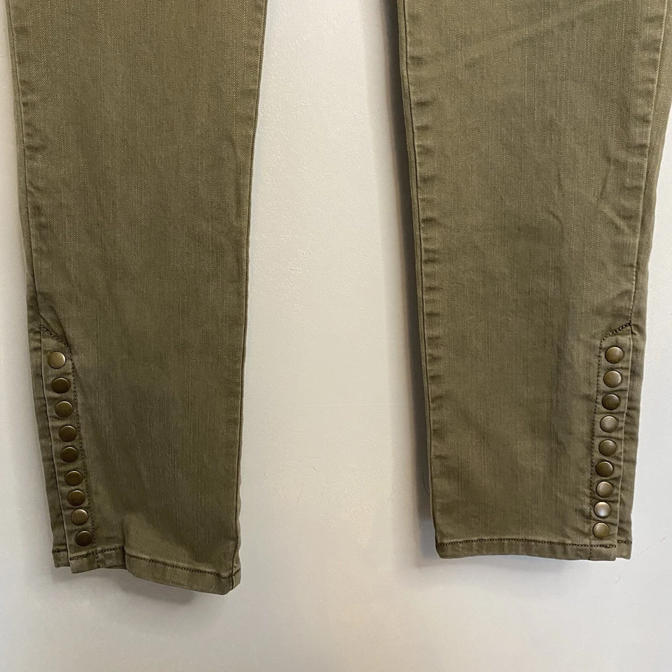 Soft Surroundings Pippa Pull On Pants Olive Green Sz M Petite - Image 3 of 4
