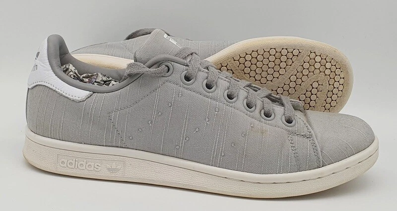 in plaats daarvan Hoofdkwartier plug Adidas Stan Smith Low Canvas Trainers S75951 Double Grey/White  UK6/US7.5/EU39 | eBay