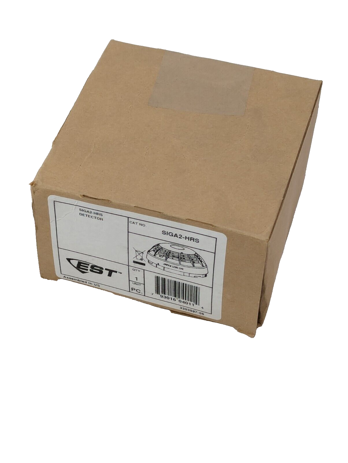 EST Edwards SIGA2-HRS Intelligent Temperature/Rate-of-Rise Heat Sensor-image