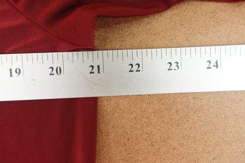 Beacon Womens Size XXL Burgundy Short Sleeve Keyhole Detail Pullover Top NWT - Picture 7 of 9