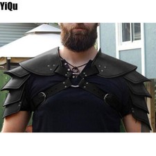 Medieval Shoulder Armor Gladiator Samurai Battle Knight Pauldrons Viking Costume