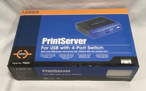 linksys print server