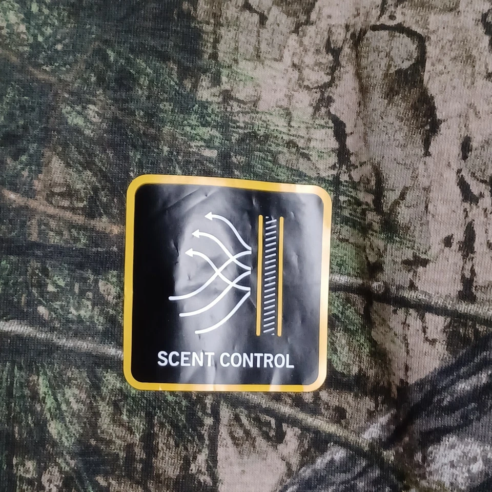 Mossy Oak Shirt Mens 3XL Tree Branch Camo Scent Control Long Sleeve Outdoor Hunt - Image 3 of 4