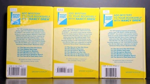 Lot of 6 Nancy Drew Mysteries BooksYellow Flashlight Hardcover - Picture 10 of 13