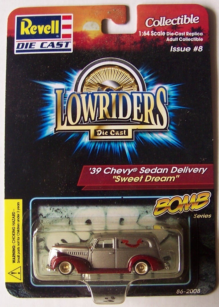 レベル　ローライダー　‘39 Chevy  Sedan Delivery Revell Die Cast Lowriders '39 Chevy Sedan Delivery Sweet