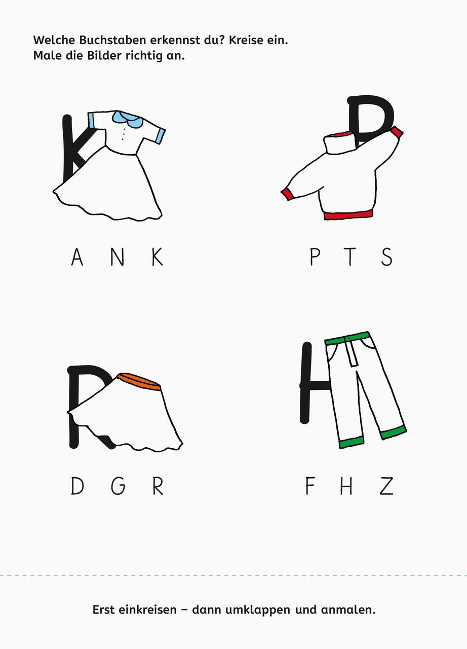 Thumbnail - Kirstin Jebautzke Malen Nach Zahlen, Vorschule: Erste Buchstaben