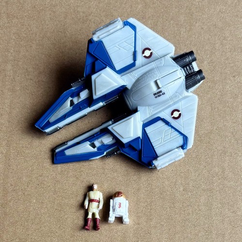 Chase Star Wars Micro Galaxy Squadron 8 OBI-WAN Kenobi's Jedi Interceptor Rare - Picture 5 of 6