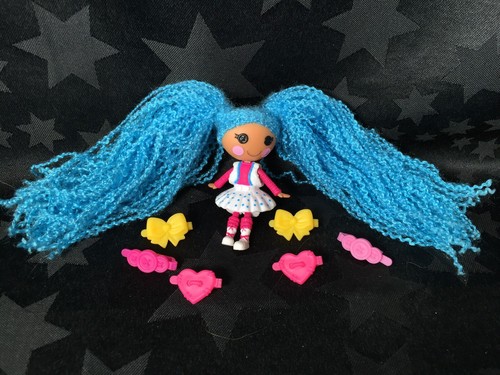 Mini Lalaloopsy Puppe - Schlaufe Haarhandschuhe Fluff N Zeug - Bild 1 von 3