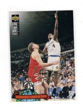 1994/95 Collector's Choice International German Gold Signature #401 Chris Webber