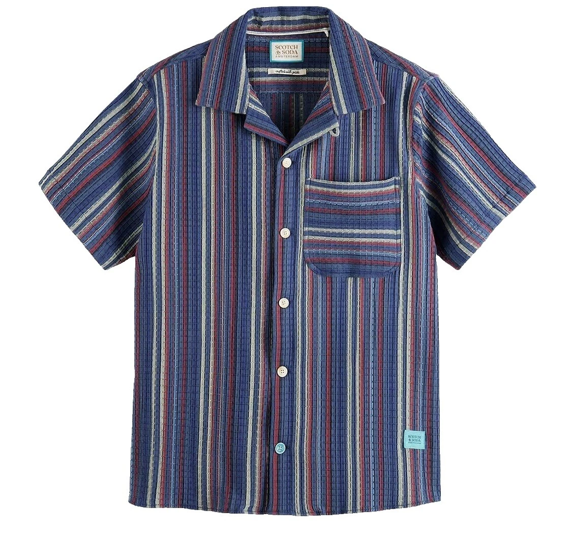 Scotch & Soda Short Sleeve Size XL Shirts for Men