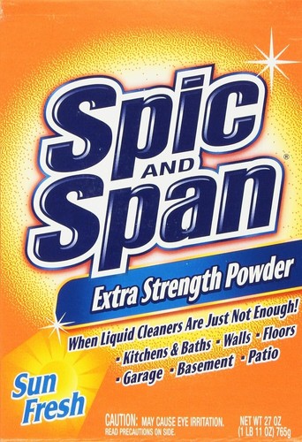 Spic & Span All Purpose Cleaner Extra Strength Powder Sun Fresh, 27 oz 2 Count - Picture 2 of 5