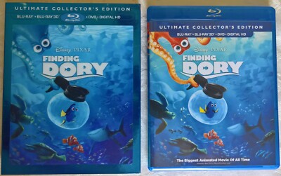 Finding Dory 3D OOP Lenticular Slipcover (Blu-ray 3D+Blu-ray+DVD)