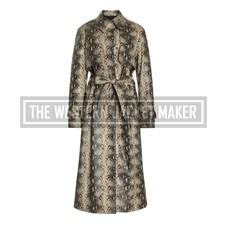 Leather Coats For Women, Snakeskin Trench Coat Womens, Get 30% Discount