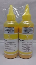 200ml pigment sublimation Yellow Bulk Refill Ink for Epson Compatible USA 