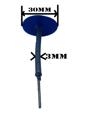 3MM TYRE PUNCTURE REPAIR PLUGS PATCHES MOTORCYCLE MOTORBIKE CAR REMA TIP TOP X 6 - Picture 2 of 6