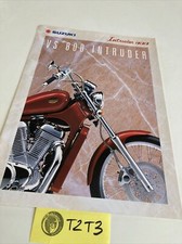 Suzuki VS800 Intruder 800 VS Sales Brochure Catalog Advertising Prospectus