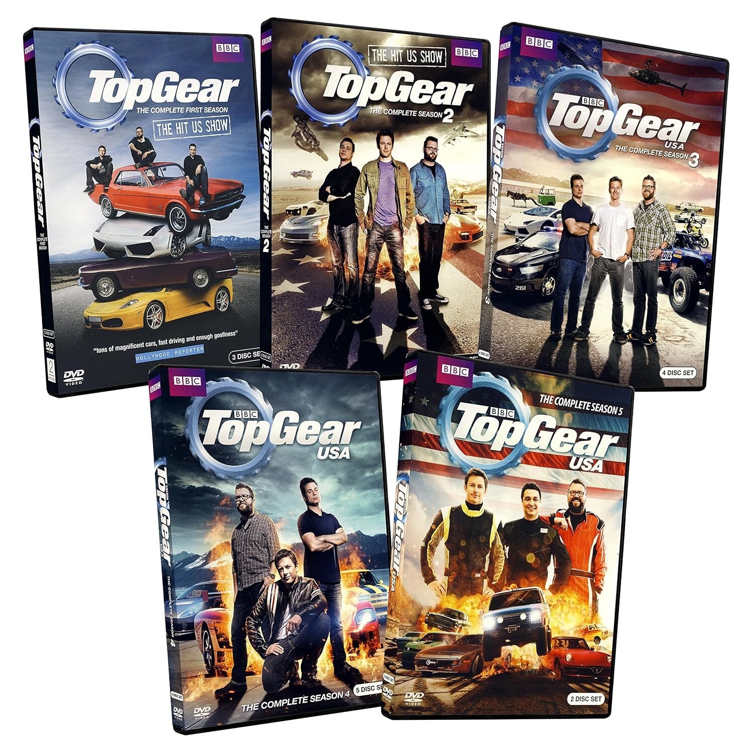 Top Gear: The Complete Seasons 1-5 - 18 Disc Set with Subtitles