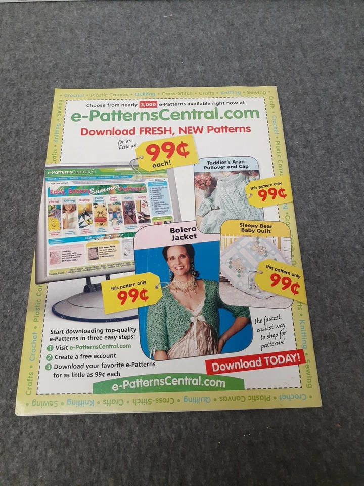 Jan 2007 Annies Plastic Canvas Pattern Magazine 15 Designs Winter Valentine 9619 - Image 2 of 4