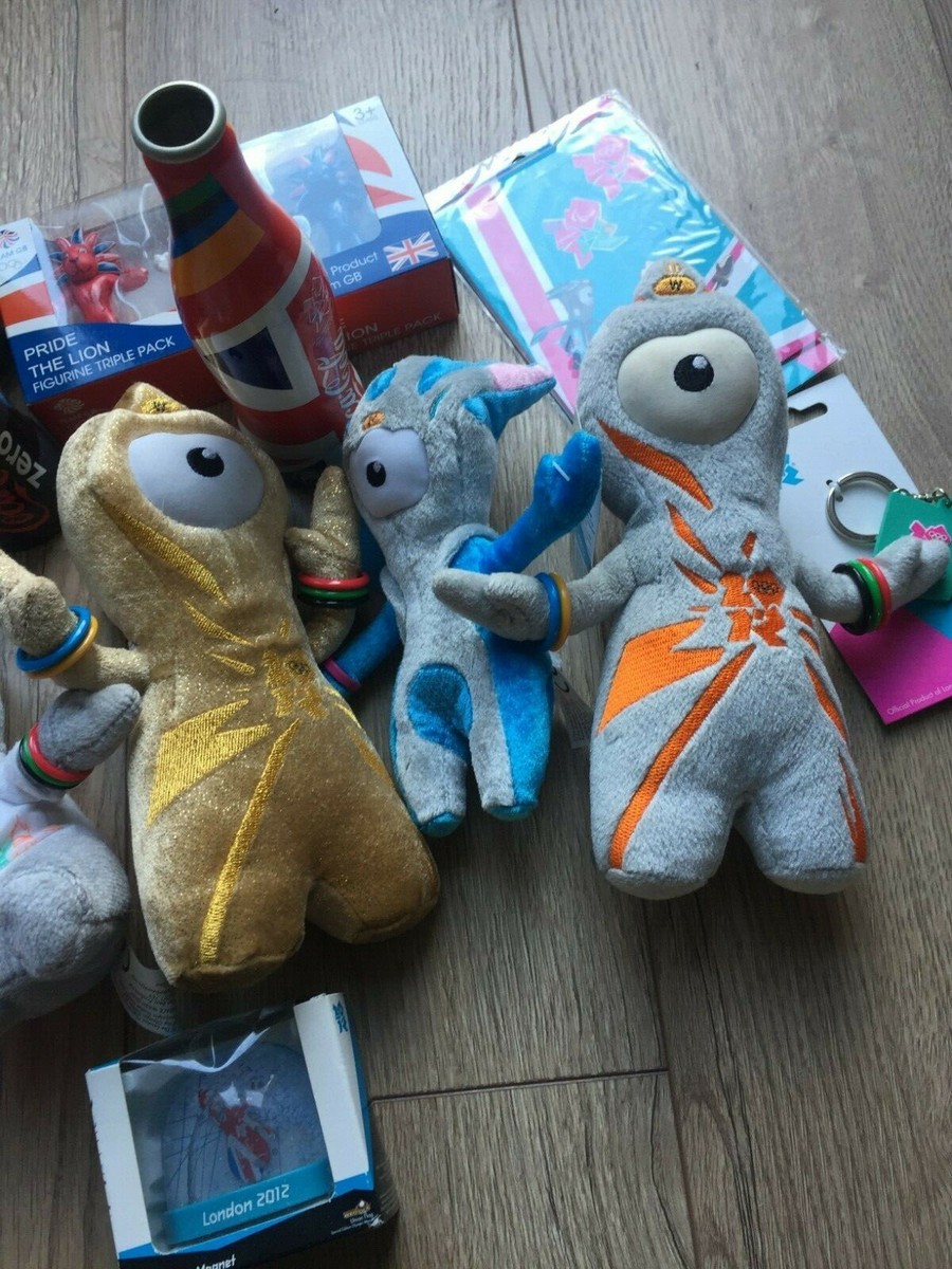 London 2012 Olympic Mascots Soft Toys ,Key Rings, Concorde