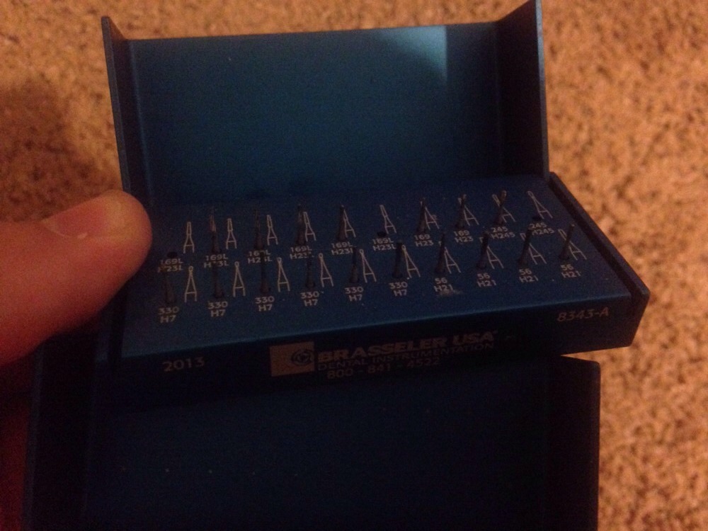 Brasseler Bur Kit Vcu Operative Carbide Kits eBay