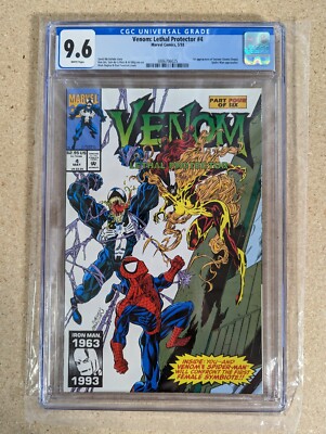 Marvel Comics Venom Lethal Protector #4 CGC 9.6 WHITE Pages 1st Scream