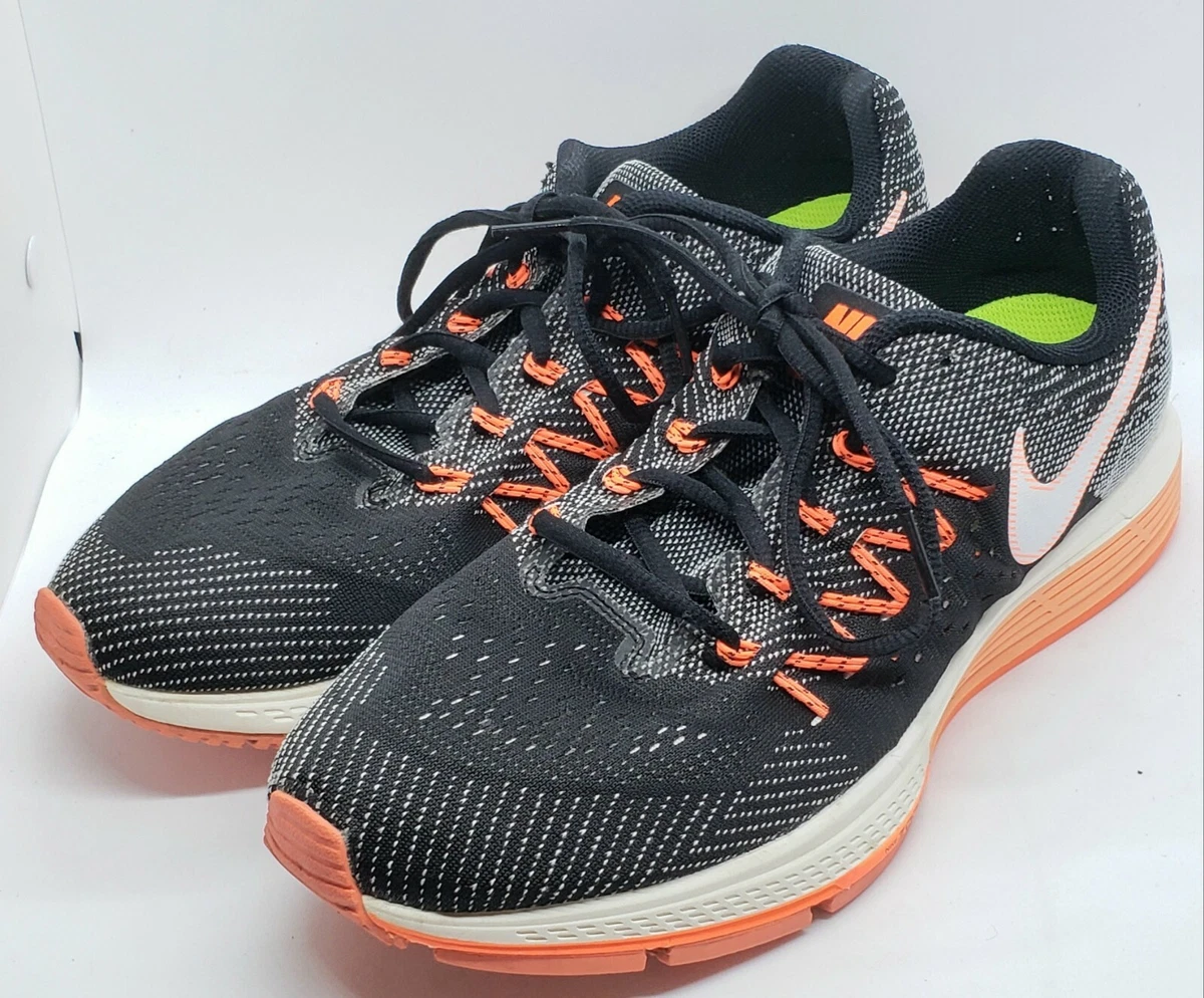 Geven fusie Somatische cel Nike Air Zoom VOMERO 10 Women&#039;s Size 10.5 Running Shoes Black Orange  717441-008 | eBay