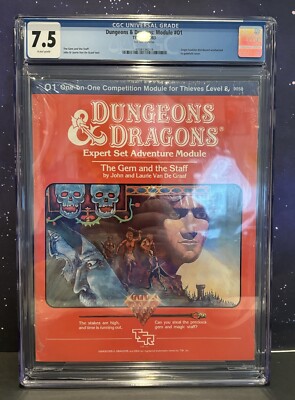 Dungeons & Dragons TSR – L'Aventure The Gem And The Staff – Occasion