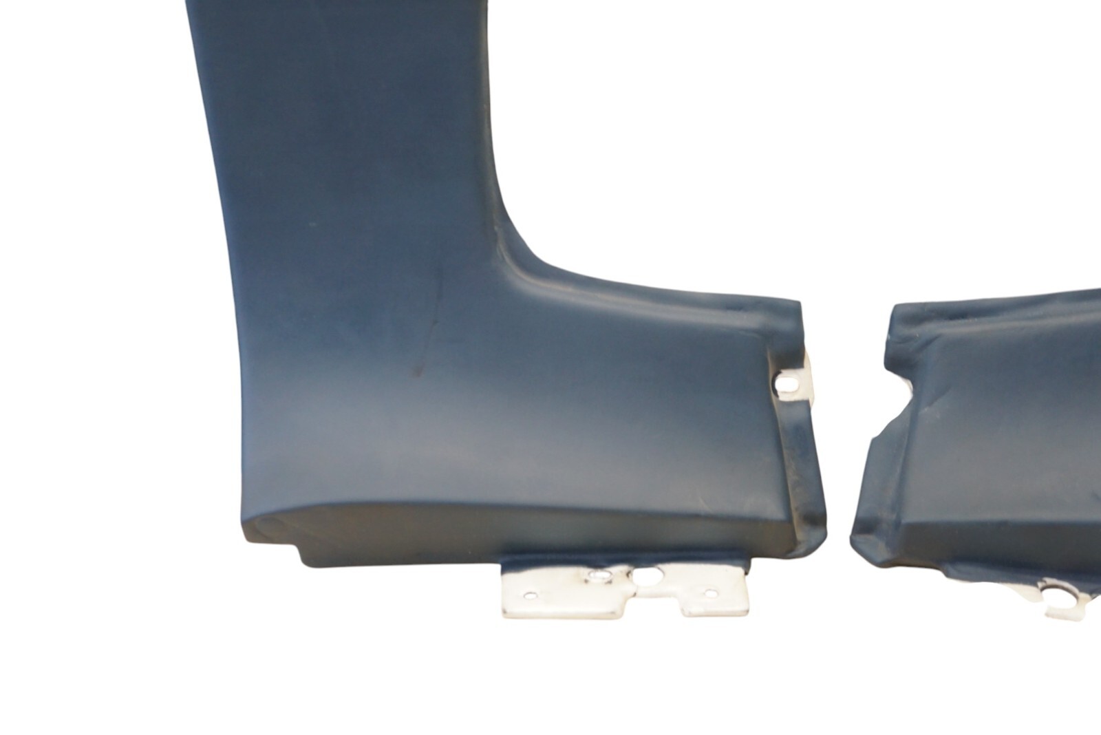2009 - 2014 FERRARI CALIFORNIA BLUE LEATHER B-PILLAR TRIM PANEL PAIR OEM +NOTE