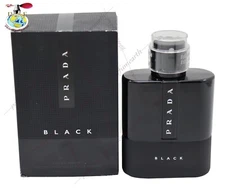 Prada Luna Rossa Black  3.3/3.4oz. Edp Spray For Men New In  Box