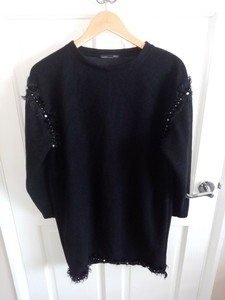 zara embellished jumper