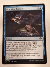 Brackish Blunder - The Lost Caverns of Ixalan - Magic the Gathering MTG Nice!