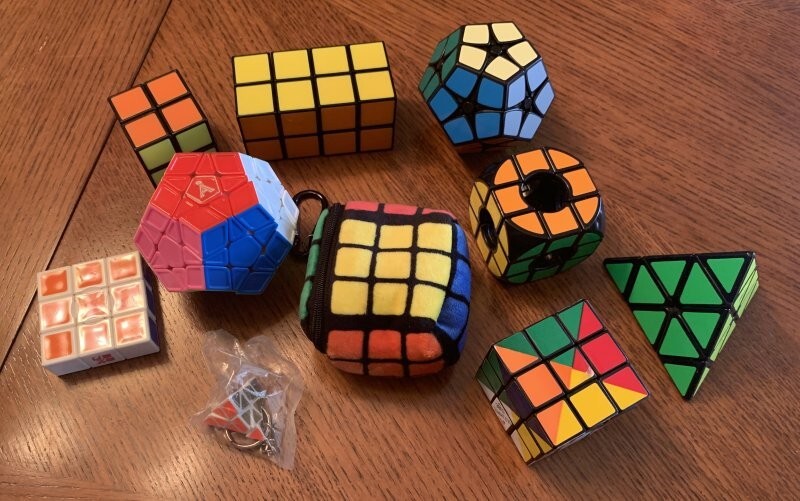 Rubik's Cube Lot of 10 Magic Twisty Cubes - Ultimate Cube, Void &more ...