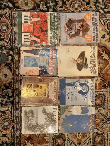 Partituras vintage: 58 diferentes + 3 revistas de vida!! - Imagen 6 de 8